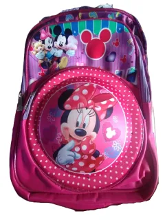 Mochilas Primaria con Luz (3 cierres y 2 bolsillos laterales)